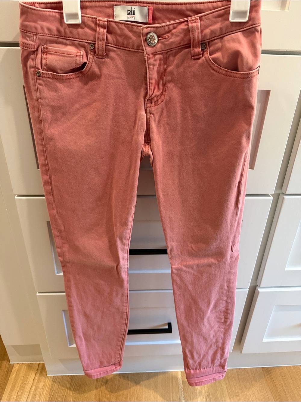 CAbi Rose Pink Skinny Jeans